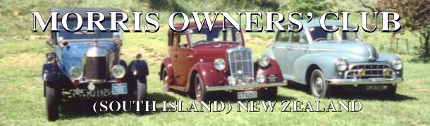 Morris Owners Club South Island